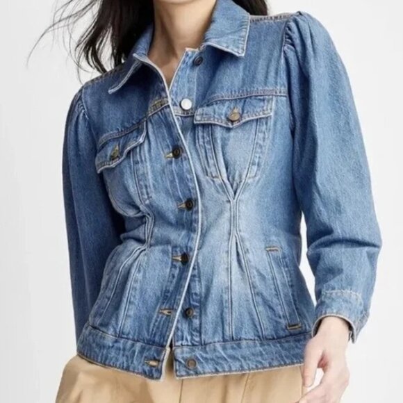 Future Collective “Gabriella Karefa-Johnson” Jean Jacket XXL Blue - Picture 1 of 11